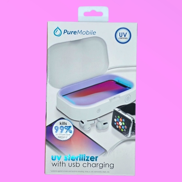 Puremobile USB Charger and Sanitizer - Picture 1 of 5